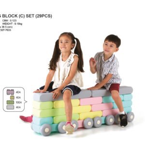 ตัวต่อบล็อค Edu.play ชุด C 29 ชิ้น